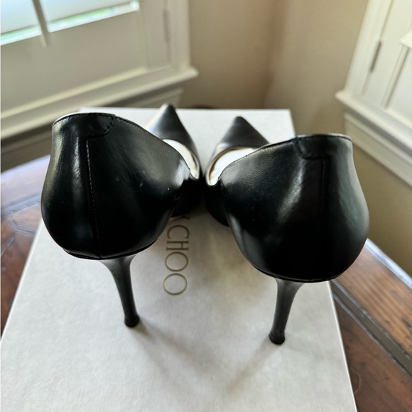 Jimmy Choo Black Pumps Size 38.5 - Picture 7 of 12